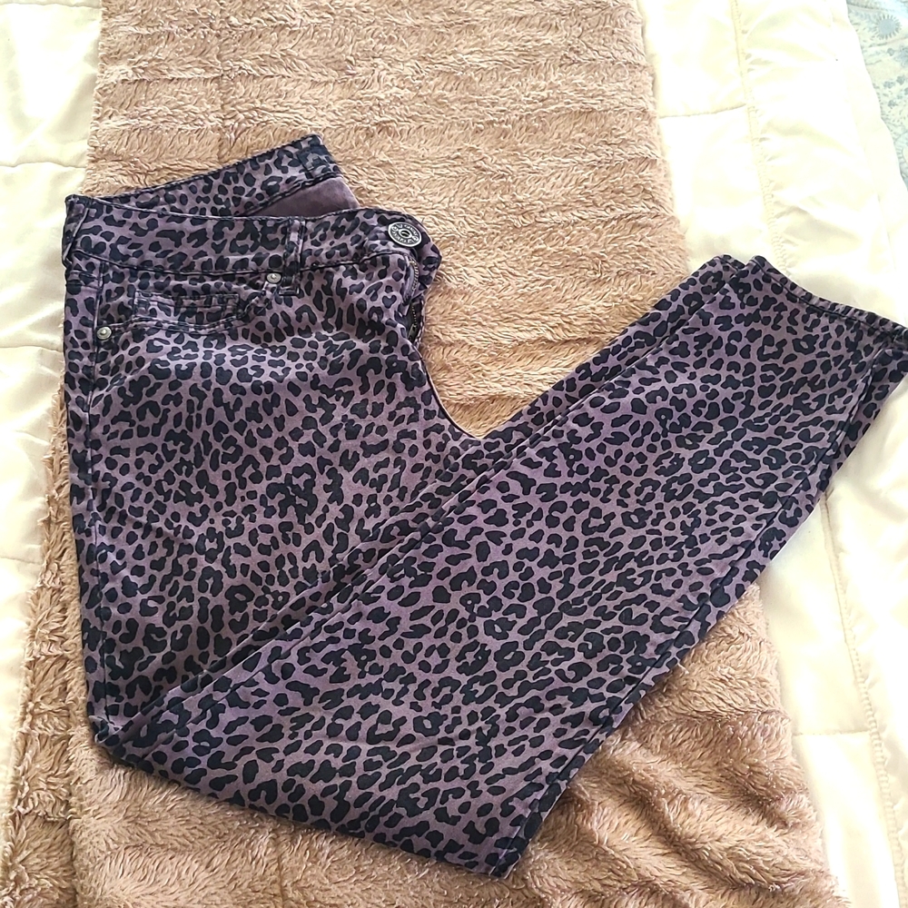 G by GUESS 'SUPERSKINNY' CHEETAH PRINT JEANS7